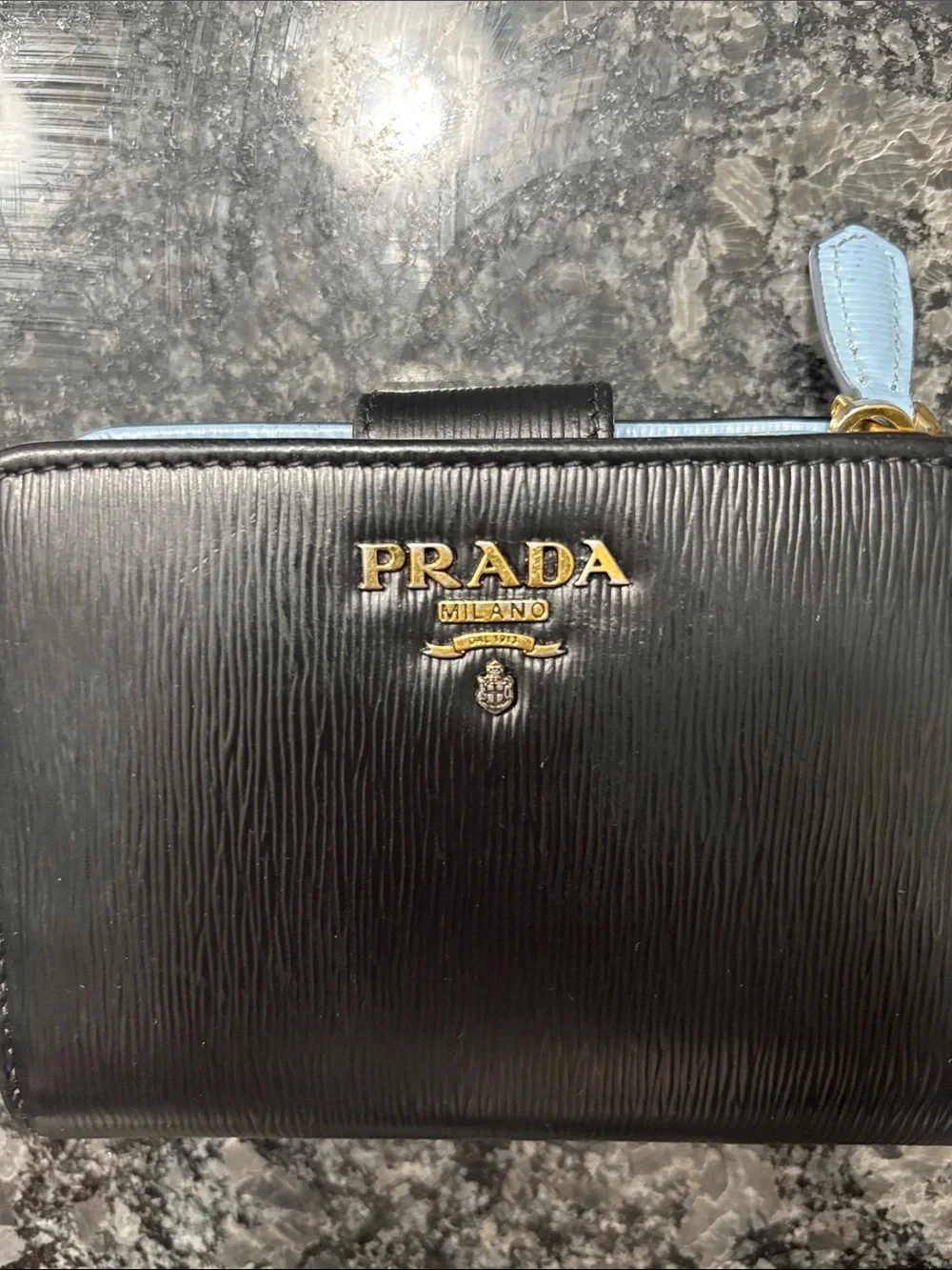Prada bifold wallet